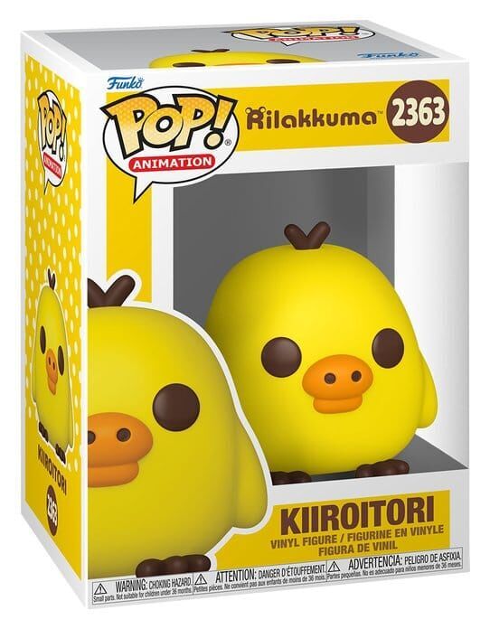 Rilakkuma POP! Animation Vinyl Figur Kiiroitori 9 cm