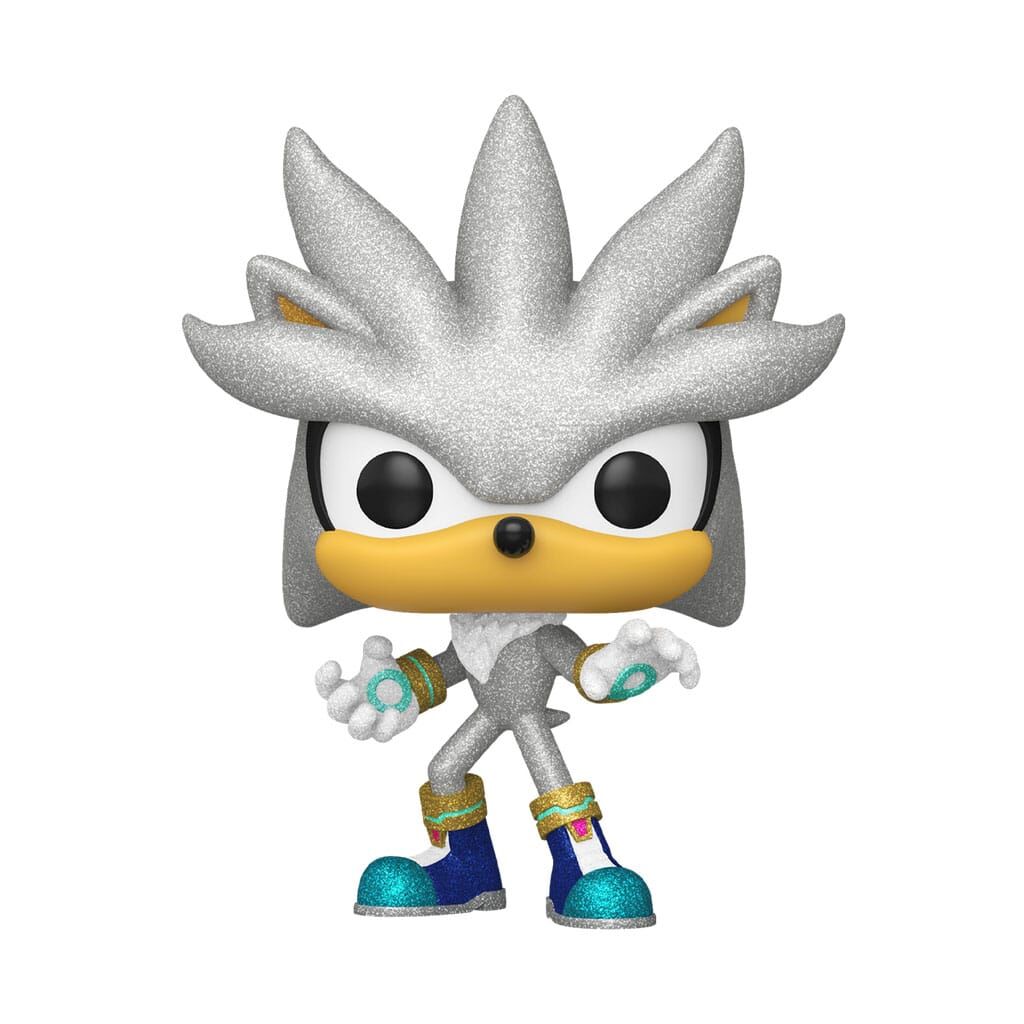 Sonic The Hedgehog POP! #1103 Games Vinyl Figur Silver The Hedgehog 9cm
