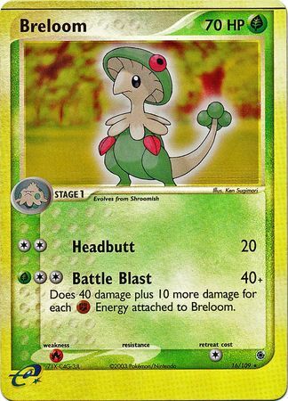 Breloom - 16/109 - Reverse Holo - EN