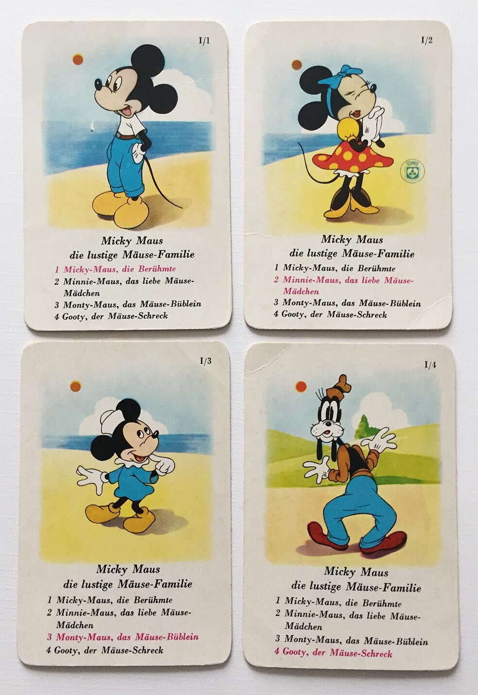Disneys Kunterbunt Quartett