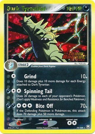 Dark Tyranitar - 19/109 - Reverse Holo - EN Dark Tyranitar - 19/109 - Reverse Holo - EN