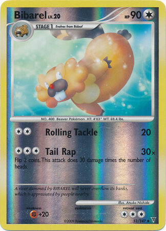 Bibarel - 51/147 - Reverse Holo - EN Bibarel - 51/147 - Reverse Holo - EN