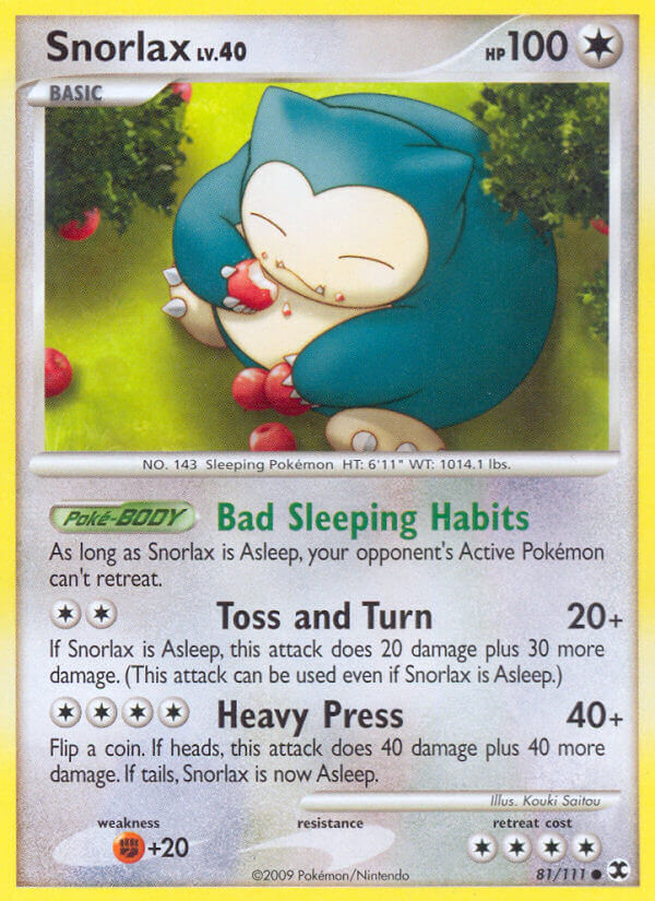 Snorlax - 81/111 - EN Snorlax - 81/111 - EN
