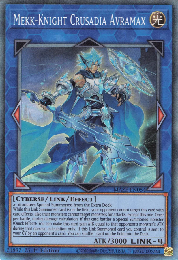Mekk-Ritter Crusadia Avramax - MAZE-DE054 - Collectors Rare - 1. Auflage
