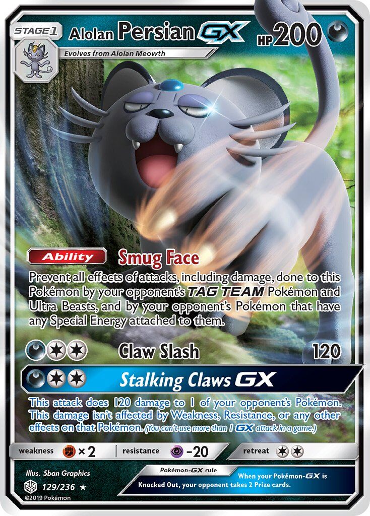 Alolan Persian-GX - 129/236 - EN