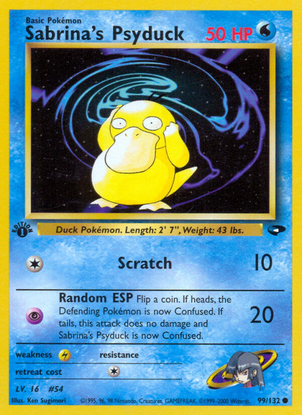 Sabrina’s Psyduck - 99/132 - EN