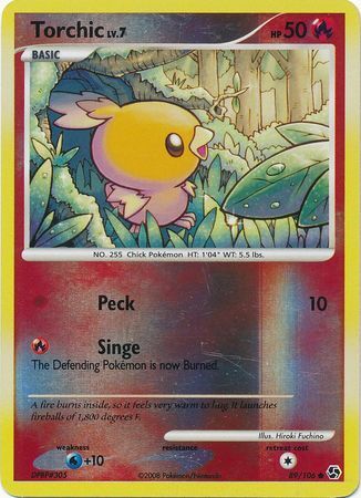 Torchic - 89/106 - Reverse Holo - EN