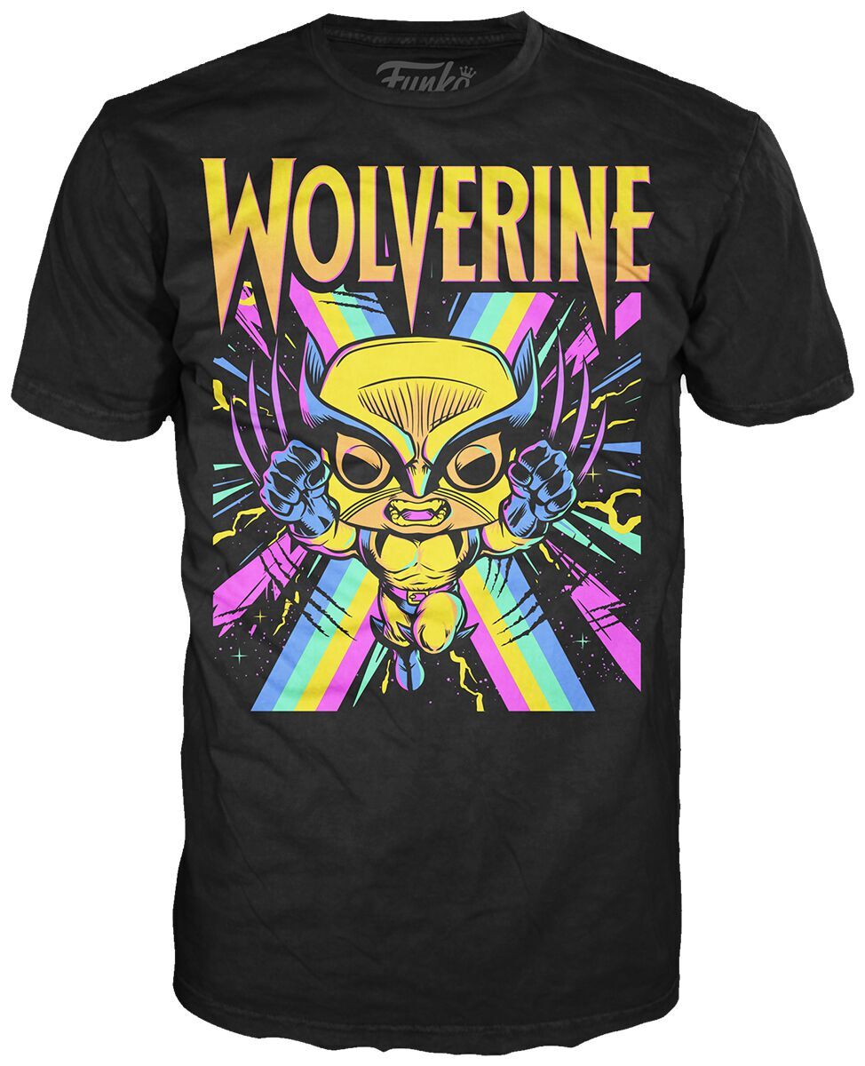 Black Light - Wolverine POP! & Tee" Funko Pop! Grösse S