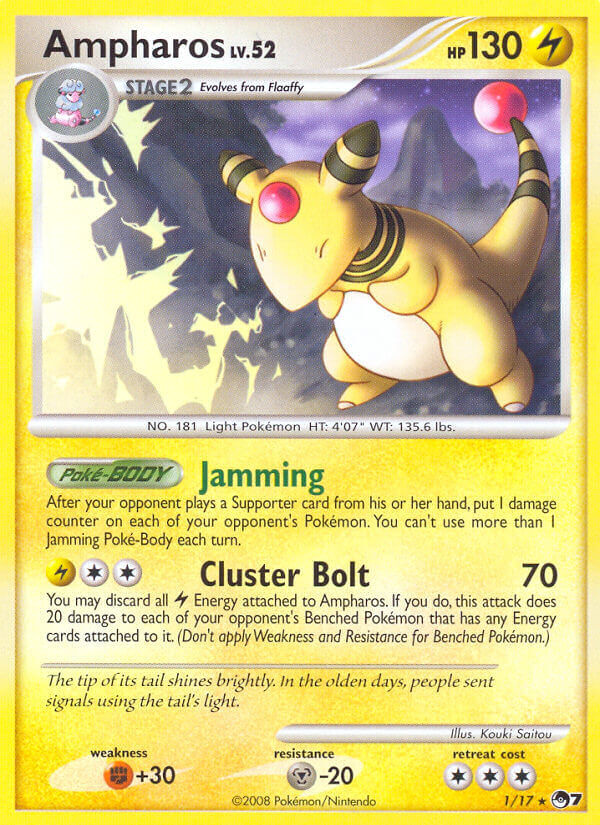 Ampharos - 1/17 - EN Ampharos - 1/17 - EN