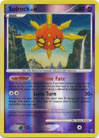 Solrock - 45/147 - Reverse Holo - EN