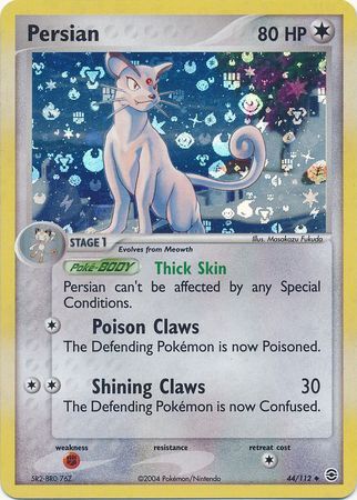Persian - 44/112 - Reverse Holo - EN Persian - 44/112 - Reverse Holo - EN