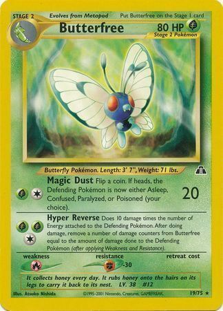 Butterfree - 19/75 - Unlimited - EN