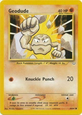 Geodude - 44/66 - Unlimited - EN