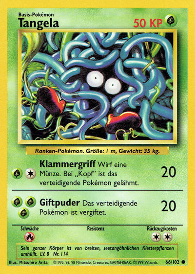 Tangela 066/102 - Pokémon TCG