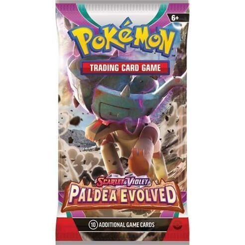 Pokémon TCG: Scarlet & Violet - Paldea Evolved Booster Pack (10 Cards) - EN