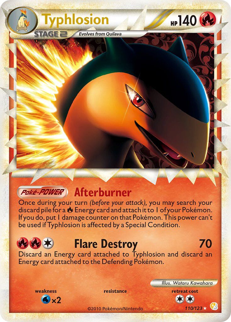 Typhlosion - 110/123 - EN Typhlosion - 110/123 - EN