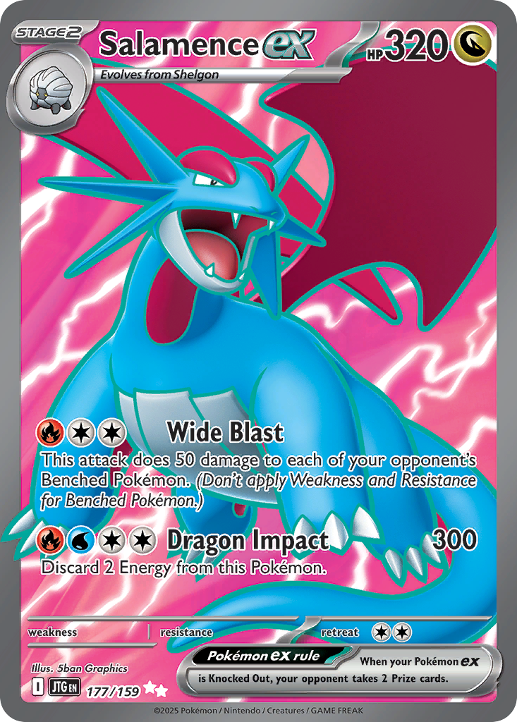 Salamence ex - 177/159 - EN Salamence ex - 177/159 - EN