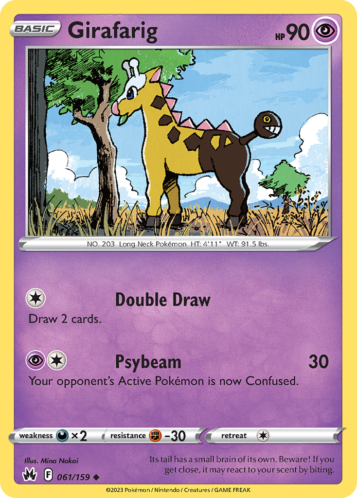 Girafarig - 061/159 - EN Girafarig - 061/159 - EN