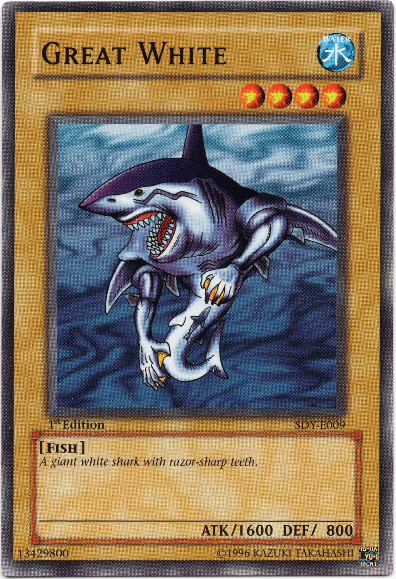 great-white-sdy-e009-common-1st-edition-near-mint Great White - SDY-E009 - Common - 1st Edition (Near Mint)