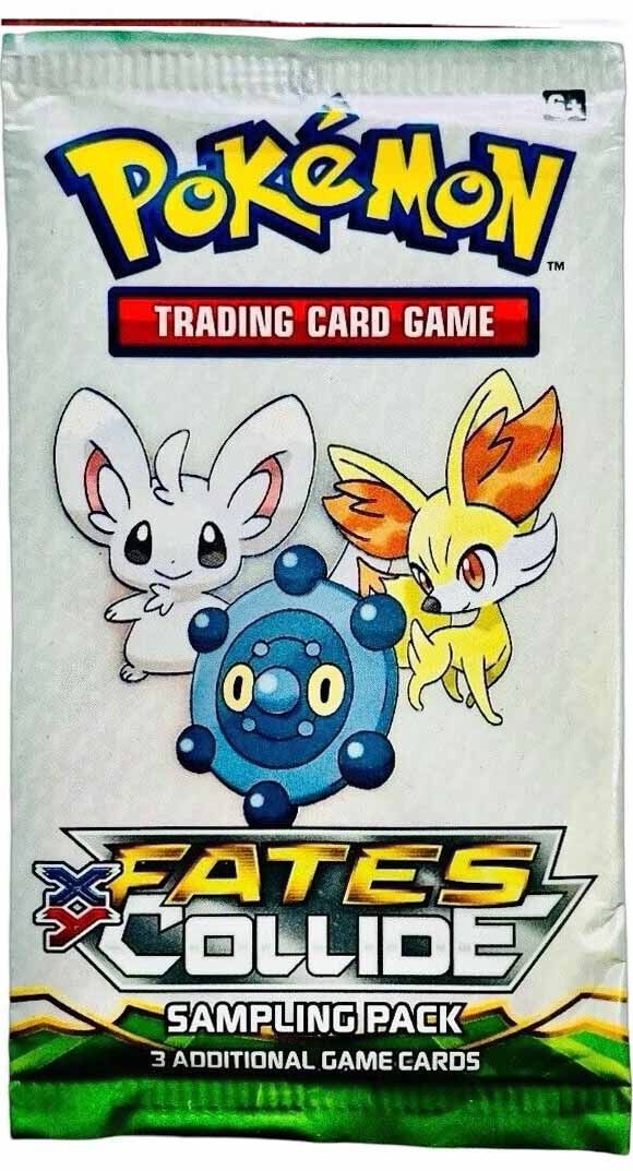 Pokémon XY Fates Collide Sampling Pack Booster - EN Pokémon XY Fates Collide Sampling Pack Booster - EN