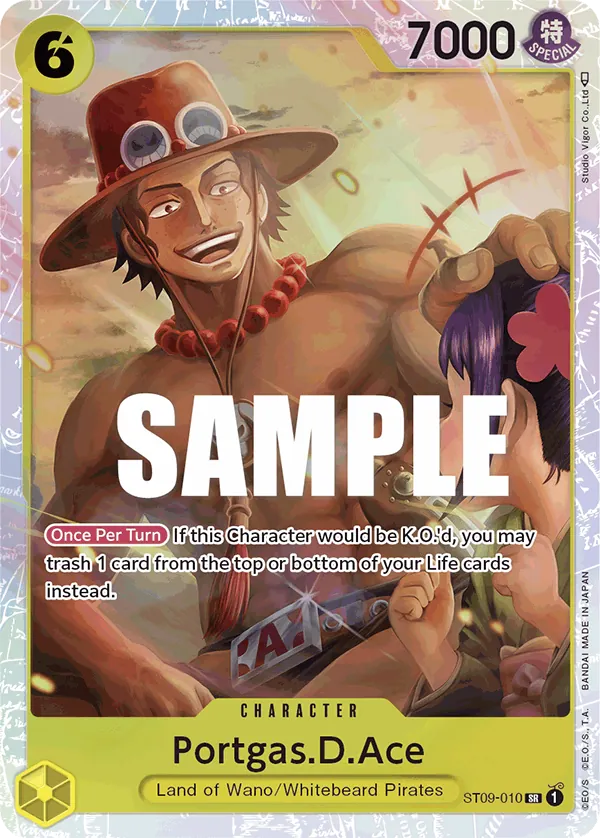 Portgas.D.Ace - ST09-010 Portgas.D.Ace - ST09-010