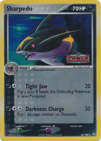 Sharpedo - 38/108 - Reverse Holo - EN