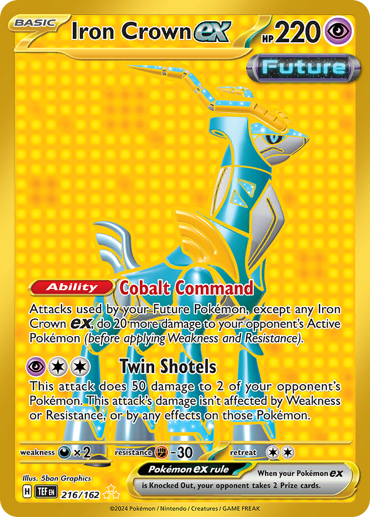 Iron Crown ex - 216/162 - EN