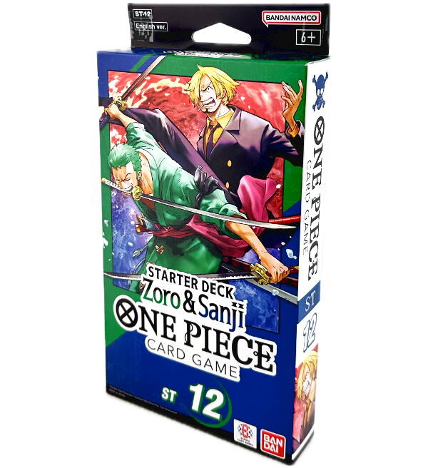 Zorro & Sanji ST-12 Starter Deck - One Piece Card Game - EN Zorro & Sanji ST-12 Starter Deck - One Piece Card Game - EN