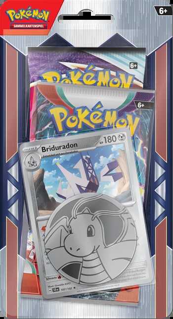 Pokémon TCG: Scarlet & Violet Coin 2-Pack Briduradon Blister - EN