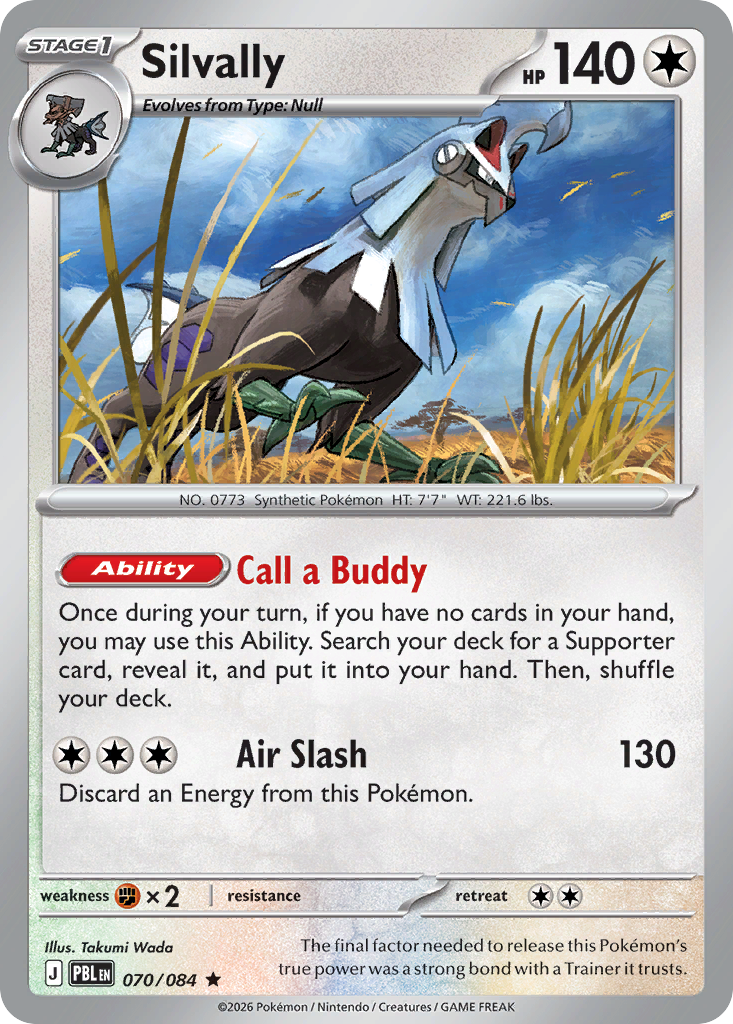 Silvally - 070/084 - EN Silvally - 070/084 - EN