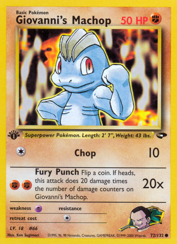 Giovanni’s Machop - 72/132 - EN