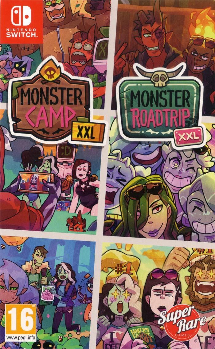 Monster Camp XXL And Monster Roadtrip XXL Double Pack - Nintendo Switch - EN