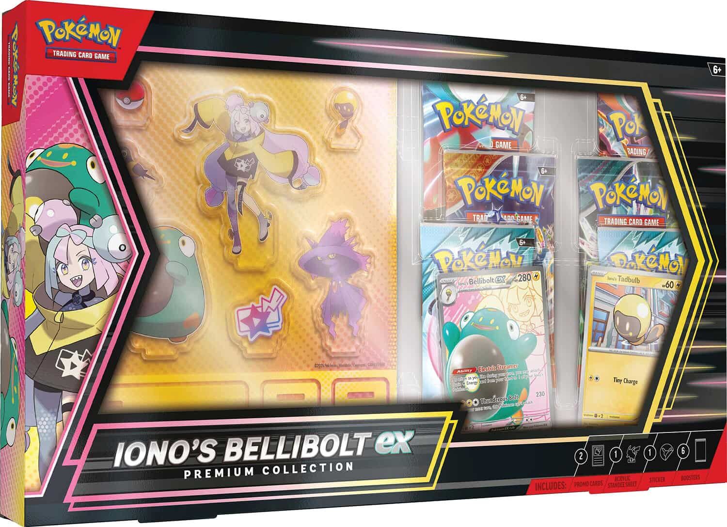 Pokémon TCG: Iono's Bellibolt ex Premium Collection - EN