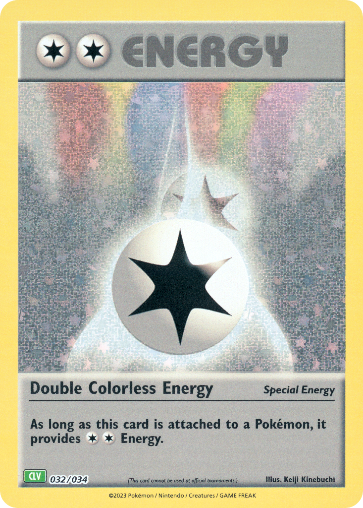 Double Colorless Energy - 032/34 - EN