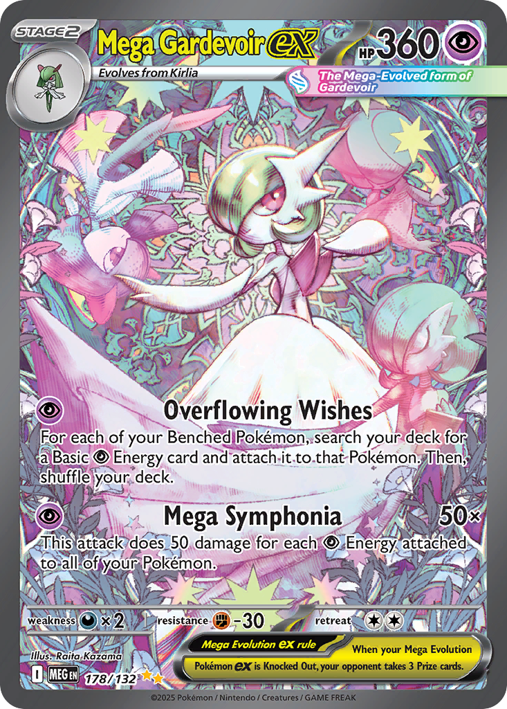 Mega Gardevoir ex - 178/132 - EN