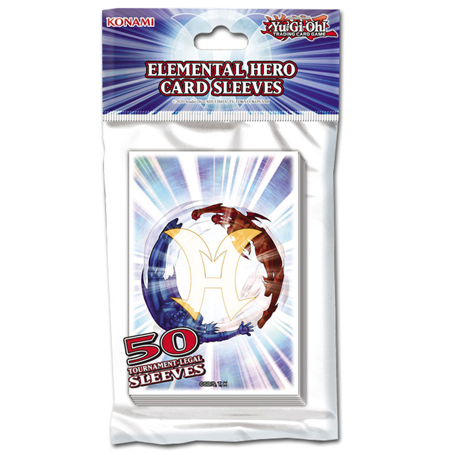 tc_yugiohcardsleeveselementalhero Yu-Gi-Oh! Elemental Hero Card Sleeves / Hüllen