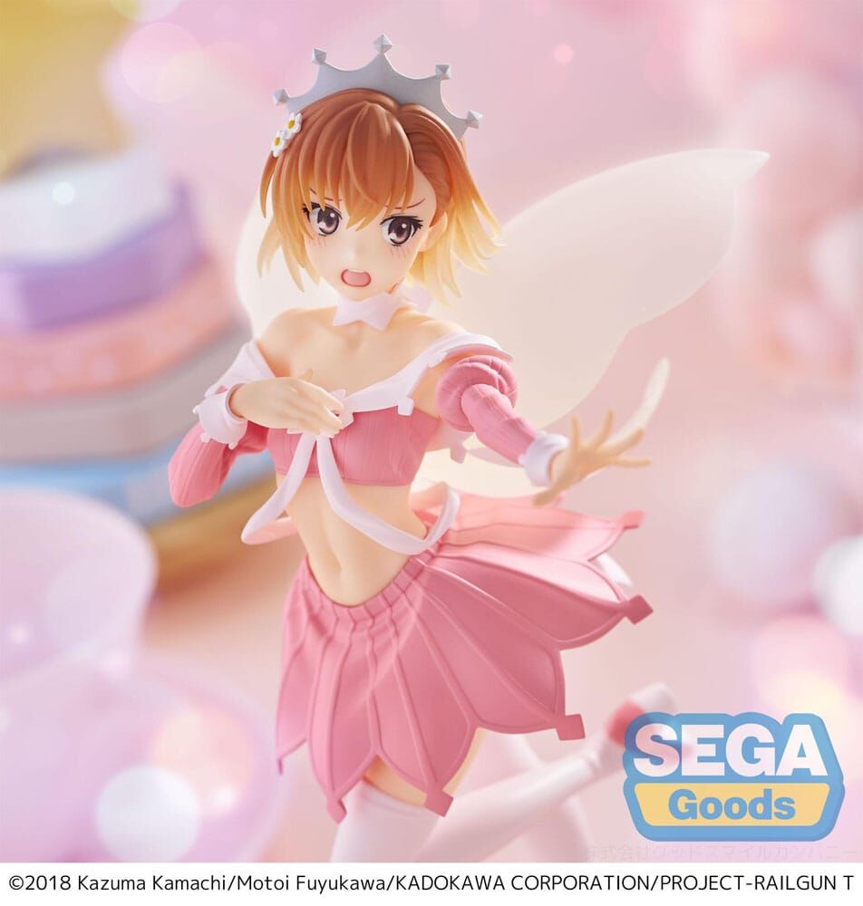 A Certain Scientific Railgun T Luminasta PVC Statue Mikoto Misaka Great Spirit Maid 20 cm