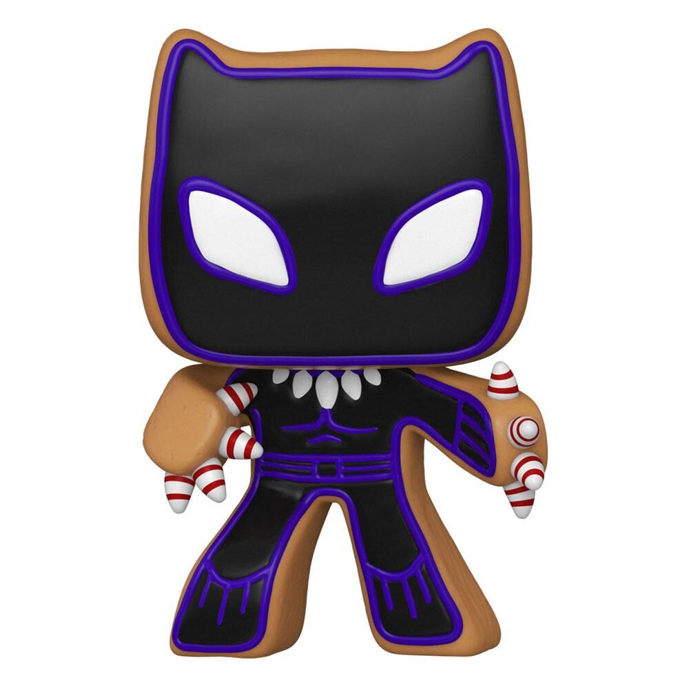 Marvel POP! Vinyl Figur Holiday Black Panther 9 cm Marvel POP! Vinyl Figur Holiday Black Panther 9 cm