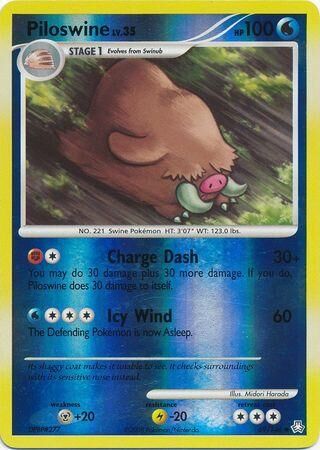 Piloswine - 69/146 - Reverse Holo - EN