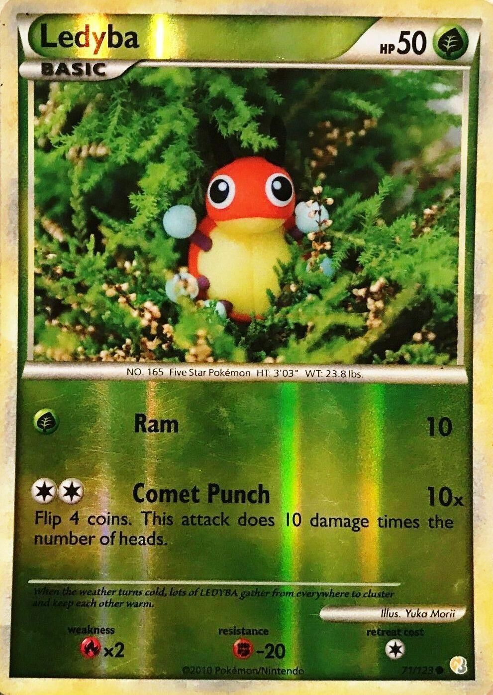 Ledyba - 71/123 - Reverse Holo - EN