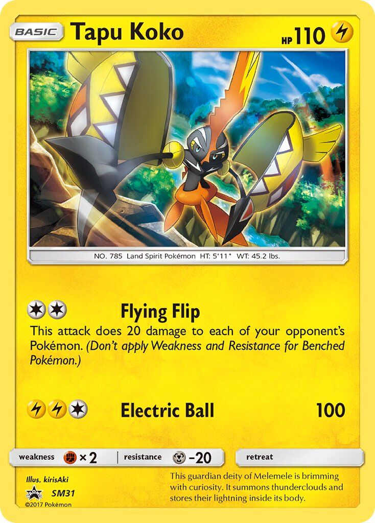 Tapu Koko - SM31/SM31 - EN