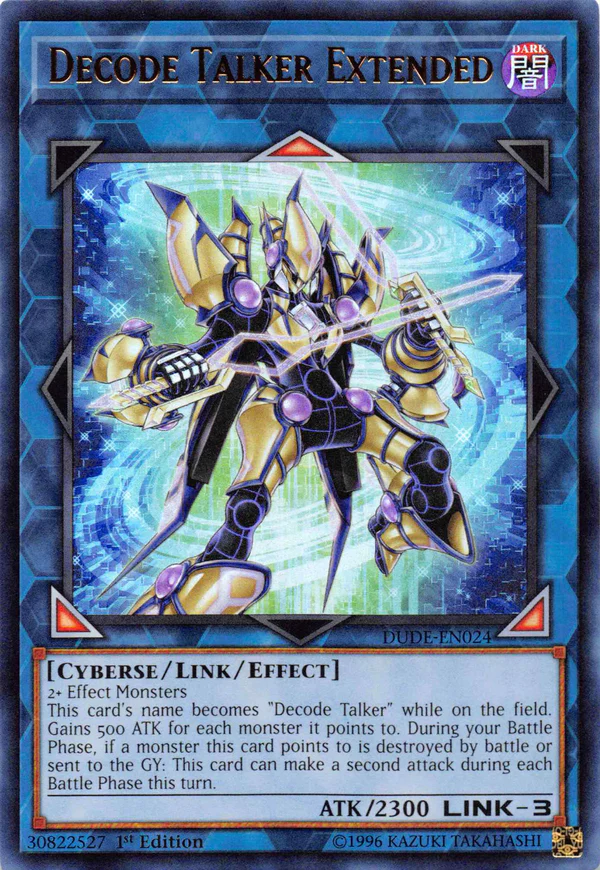 Dekodier-Sprecher erweitert - DUDE-024 - Ultra Rare - 1. Auflage Dekodier-Sprecher erweitert - DUDE-024 - Ultra Rare - 1. Auflage