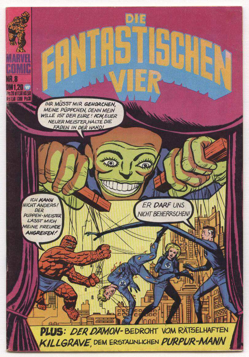 fantastischen_vier_8_cover Die Fantastischen Vier #8
