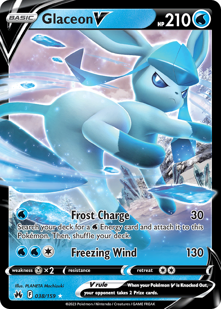 Glaceon V - 038/159 - EN