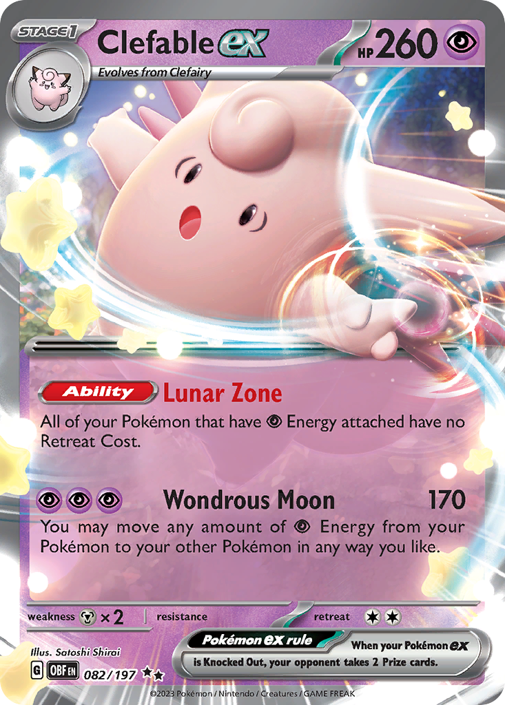Clefable ex - 082/230 - EN