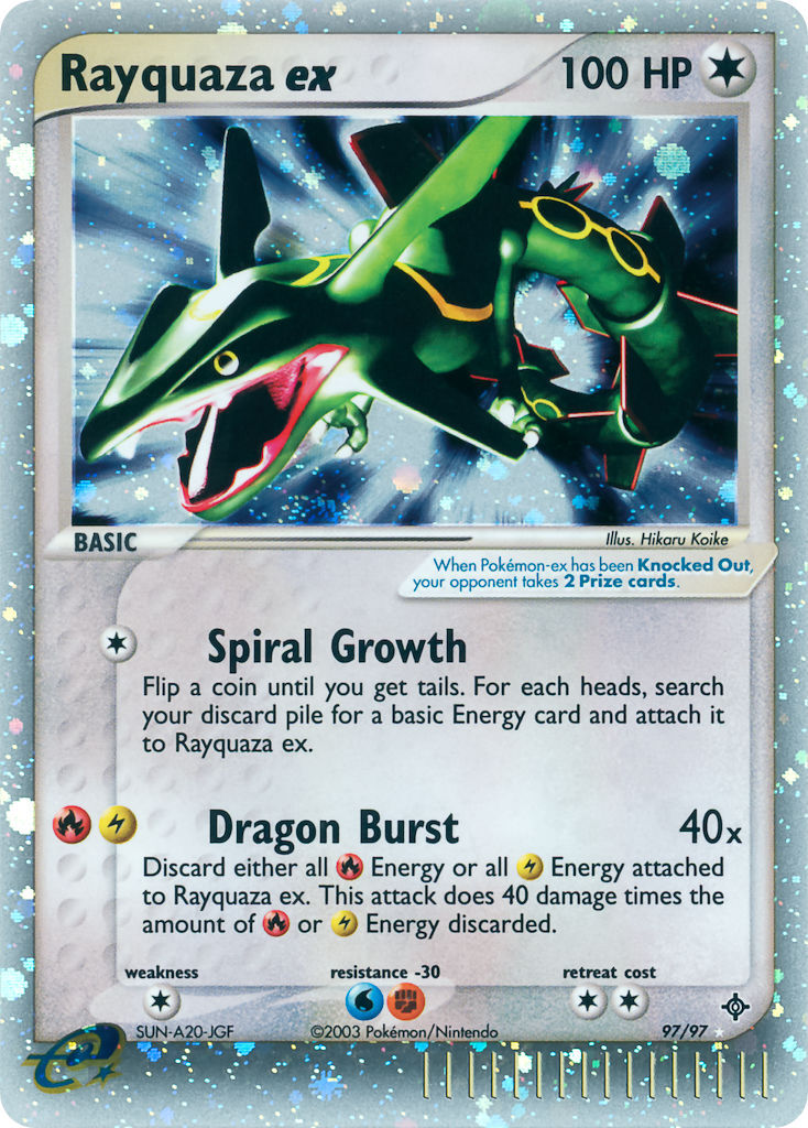 Rayquaza ex - 97/97 - EN Rayquaza ex - 97/97 - EN