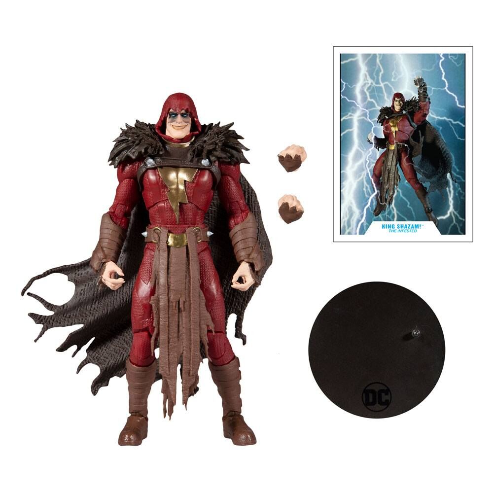 DC Multiverse Actionfigur King Shazam! 18 cm