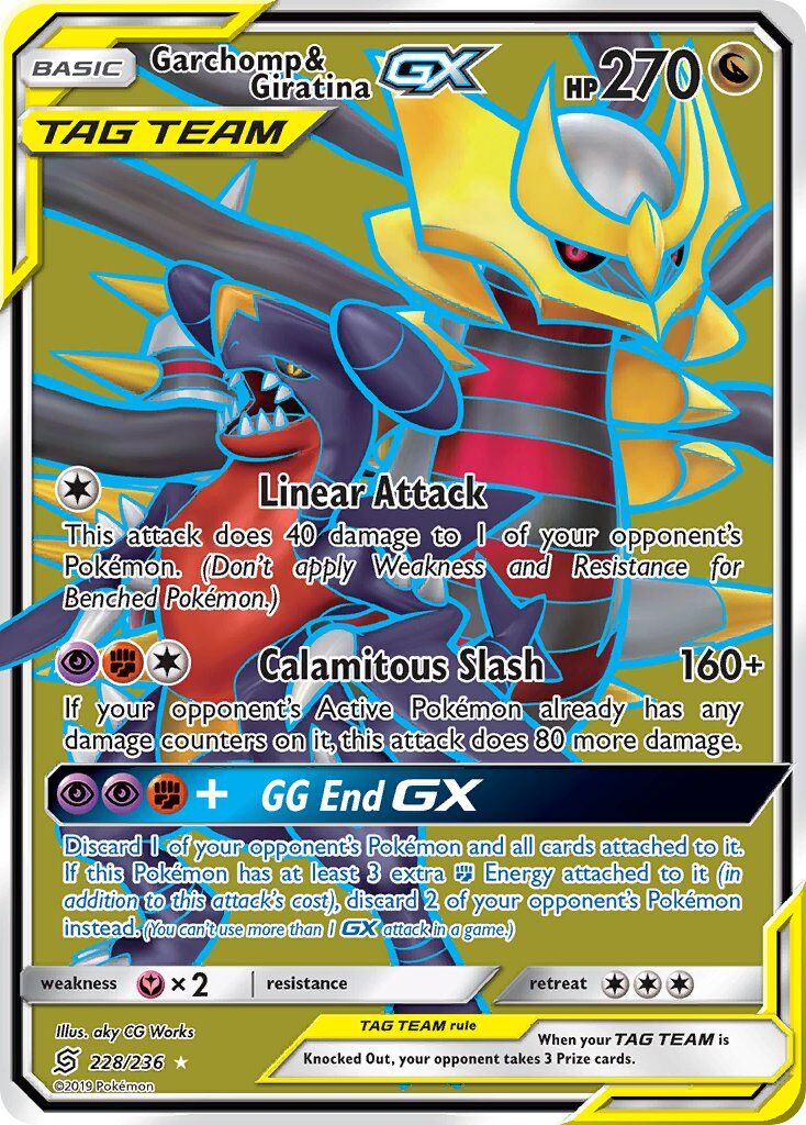 Garchomp & Giratina-GX - 228/236 - EN