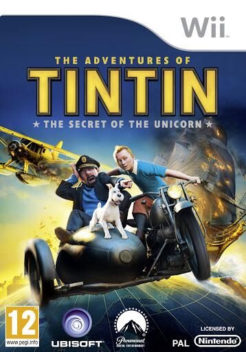 Adventures of Tintin: The Secret of the Unicorn - Nintendo Wii - EN