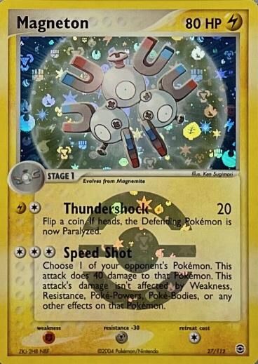 Magneton - 27/112 - Reverse Holo - EN Magneton - 27/112 - Reverse Holo - EN